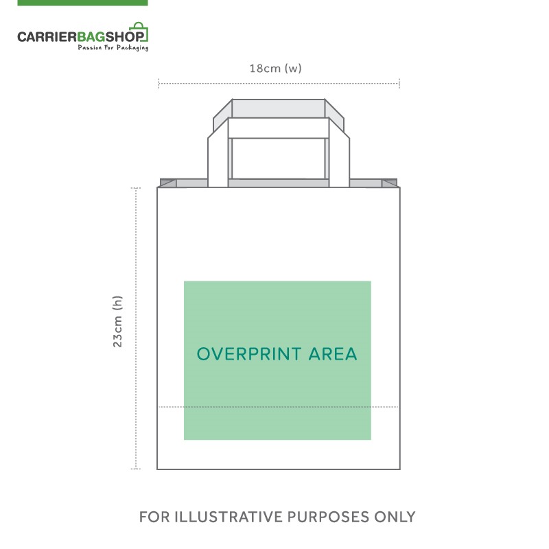 Printed Carrier Bags with Internal Flat Handles | Printed Packaging